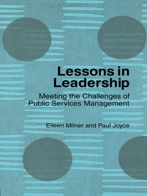 cover image of Lessons in Leadership